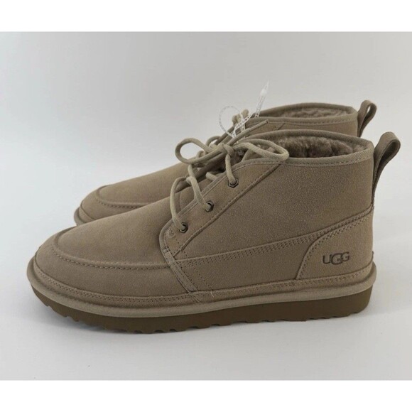UGG Men's Neumel Moc Chukka Boot Lace Up Sand Beige 1121645 Size 13 - Picture 1 of 12